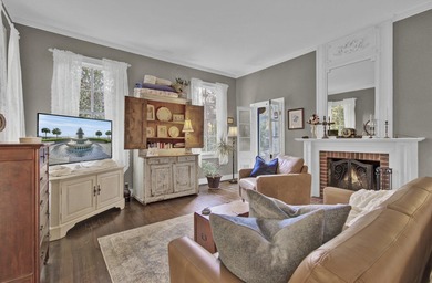 Perhaps the 2nd oldest home in Summerville, the historic on Miler Country Club in South Carolina - for sale on GolfHomes.com, golf home, golf lot