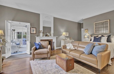 Perhaps the 2nd oldest home in Summerville, the historic on Miler Country Club in South Carolina - for sale on GolfHomes.com, golf home, golf lot