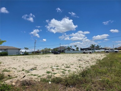 Nice and Cleared GULF ACCESS LOT with a SEAWALL in place on Burnt Store Golf Club in Florida - for sale on GolfHomes.com, golf home, golf lot