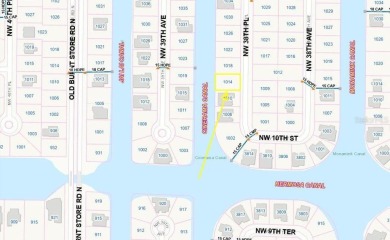 Nice and Cleared GULF ACCESS LOT with a SEAWALL in place on Burnt Store Golf Club in Florida - for sale on GolfHomes.com, golf home, golf lot