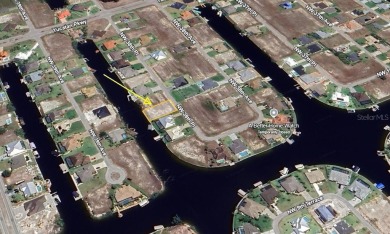 Nice and Cleared GULF ACCESS LOT with a SEAWALL in place on Burnt Store Golf Club in Florida - for sale on GolfHomes.com, golf home, golf lot