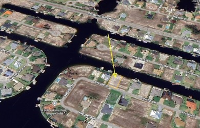 Nice and Cleared GULF ACCESS LOT with a SEAWALL in place on Burnt Store Golf Club in Florida - for sale on GolfHomes.com, golf home, golf lot