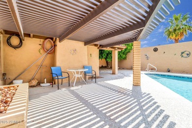 Welcome to a rare gem nestled in an exclusive enclave of just 30 on Coronado Golf Course in Arizona - for sale on GolfHomes.com, golf home, golf lot