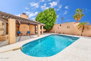 Welcome to a rare gem nestled in an exclusive enclave of just 30 on Coronado Golf Course in Arizona - for sale on GolfHomes.com, golf home, golf lot