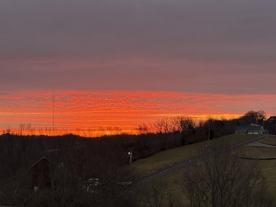 AWESOME VIEWS!!!! Sunrises and sunsets to die for! Beautiful on The Bull At Boones Trace in Kentucky - for sale on GolfHomes.com, golf home, golf lot