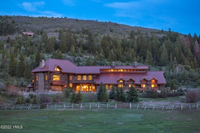 Salt Creek Ranch, the premier ranch and equestrian property in on Club At Cordillera Summit Course in Colorado - for sale on GolfHomes.com, golf home, golf lot