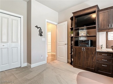 Stunning Custom-Built Lilac Model Home with Saltwater Pool and on Herons Glen Golf and Country Club in Florida - for sale on GolfHomes.com, golf home, golf lot