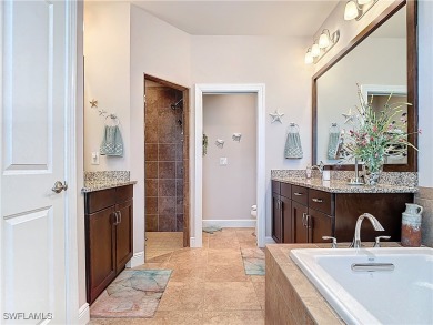 Stunning Custom-Built Lilac Model Home with Saltwater Pool and on Herons Glen Golf and Country Club in Florida - for sale on GolfHomes.com, golf home, golf lot
