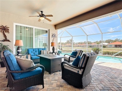 Stunning Custom-Built Lilac Model Home with Saltwater Pool and on Herons Glen Golf and Country Club in Florida - for sale on GolfHomes.com, golf home, golf lot
