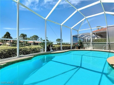 Stunning Custom-Built Lilac Model Home with Saltwater Pool and on Herons Glen Golf and Country Club in Florida - for sale on GolfHomes.com, golf home, golf lot