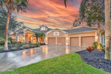 Welcome to your dream pool home nestled in the serene community on Halifax Plantation Golf Club in Florida - for sale on GolfHomes.com, golf home, golf lot