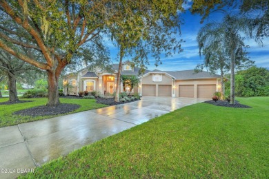 Welcome to your dream pool home nestled in the serene community on Halifax Plantation Golf Club in Florida - for sale on GolfHomes.com, golf home, golf lot