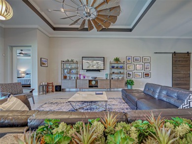 Welcome to this exceptional STONEWATER POOL estate home, where on Sarasota National Golf Club in Florida - for sale on GolfHomes.com, golf home, golf lot