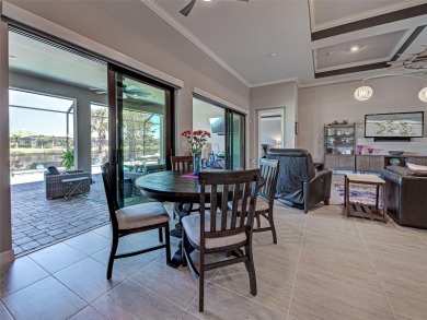 Welcome to this exceptional STONEWATER POOL estate home, where on Sarasota National Golf Club in Florida - for sale on GolfHomes.com, golf home, golf lot