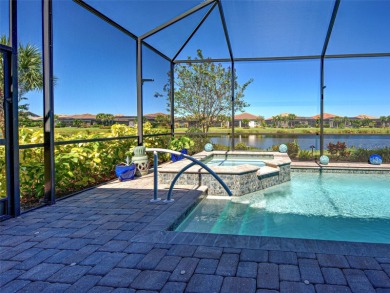 Welcome to this exceptional STONEWATER POOL estate home, where on Sarasota National Golf Club in Florida - for sale on GolfHomes.com, golf home, golf lot