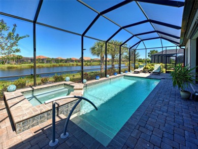 Welcome to this exceptional STONEWATER POOL estate home, where on Sarasota National Golf Club in Florida - for sale on GolfHomes.com, golf home, golf lot
