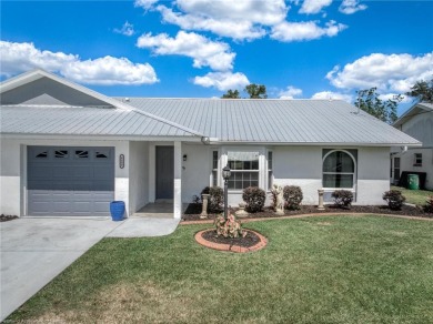 The home offers a beautiful view of the golf course from the on Sun n Lake Golf and Country Club in Florida - for sale on GolfHomes.com, golf home, golf lot