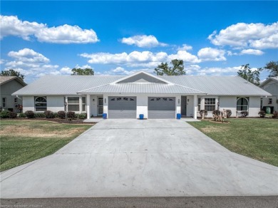 The home offers a beautiful view of the golf course from the on Sun n Lake Golf and Country Club in Florida - for sale on GolfHomes.com, golf home, golf lot