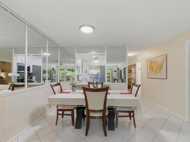 Beautifully updated villa in Palm Greens 55+ community. Home on Villa Del Ray Golf Club in Florida - for sale on GolfHomes.com, golf home, golf lot