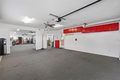 EXCEPTIONAL GARAGE AND WORKSHOP SPACE IDEAL FOR HOBBYISTS OR on The Links of Spruce Creek in Florida - for sale on GolfHomes.com, golf home, golf lot