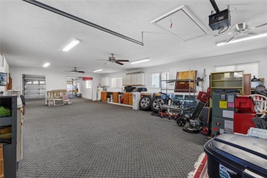 EXCEPTIONAL GARAGE AND WORKSHOP SPACE IDEAL FOR HOBBYISTS OR on The Links of Spruce Creek in Florida - for sale on GolfHomes.com, golf home, golf lot