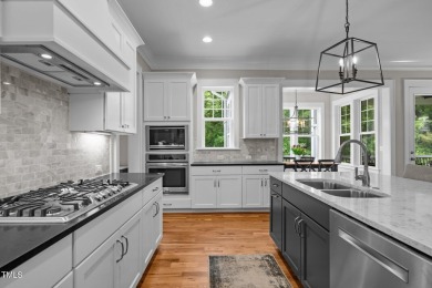 Welcome to 821 Rambling Oaks Lane.  This stunning 4-bedroom, 3 on The Club At Twelve Oaks in North Carolina - for sale on GolfHomes.com, golf home, golf lot