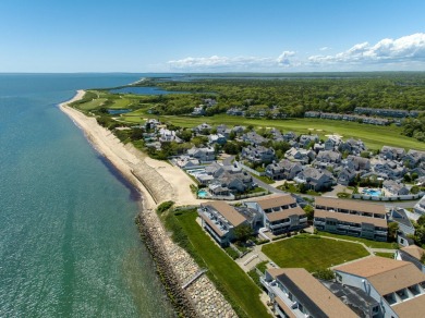 Boasting panoramic views of Nantucket Sound and Martha's on The Country Club At New Seabury in Massachusetts - for sale on GolfHomes.com, golf home, golf lot