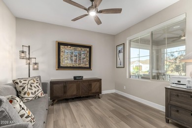 Location, location, location! This nearly new Mandara model on Tuscany Falls At Pebble Creek in Arizona - for sale on GolfHomes.com, golf home, golf lot