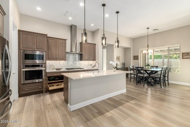 Location, location, location! This nearly new Mandara model on Tuscany Falls At Pebble Creek in Arizona - for sale on GolfHomes.com, golf home, golf lot