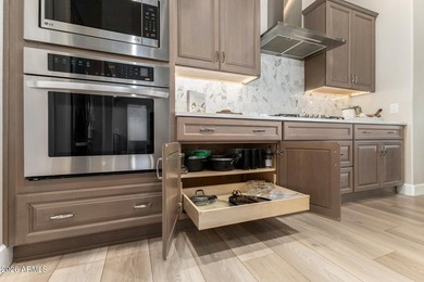 Location, location, location! This nearly new Mandara model on Tuscany Falls At Pebble Creek in Arizona - for sale on GolfHomes.com, golf home, golf lot