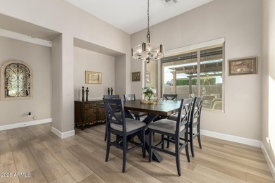 Location, location, location! This nearly new Mandara model on Tuscany Falls At Pebble Creek in Arizona - for sale on GolfHomes.com, golf home, golf lot