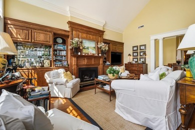 Enjoy classic Lowcountry living in this custom home, overlooking on DeBordieu Country Club in South Carolina - for sale on GolfHomes.com, golf home, golf lot