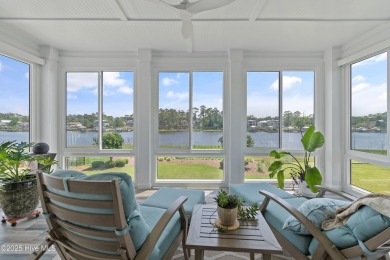 This modern luxury home offers a spectacular waterfront on Members Club At St. James Plantation in North Carolina - for sale on GolfHomes.com, golf home, golf lot