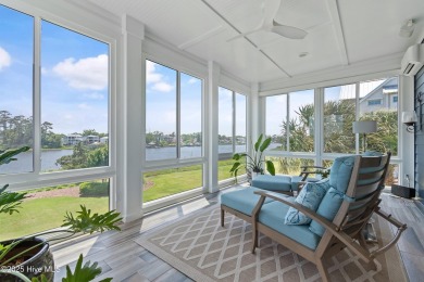 This modern luxury home offers a spectacular waterfront on Members Club At St. James Plantation in North Carolina - for sale on GolfHomes.com, golf home, golf lot
