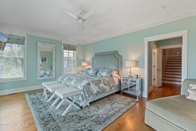 This modern luxury home offers a spectacular waterfront on Members Club At St. James Plantation in North Carolina - for sale on GolfHomes.com, golf home, golf lot