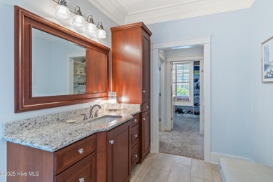 This modern luxury home offers a spectacular waterfront on Members Club At St. James Plantation in North Carolina - for sale on GolfHomes.com, golf home, golf lot