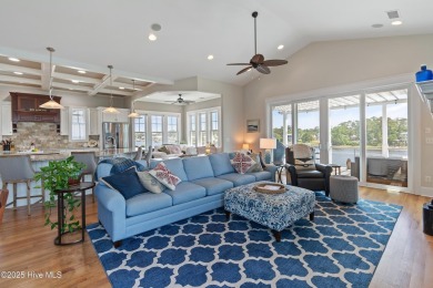 This modern luxury home offers a spectacular waterfront on Members Club At St. James Plantation in North Carolina - for sale on GolfHomes.com, golf home, golf lot