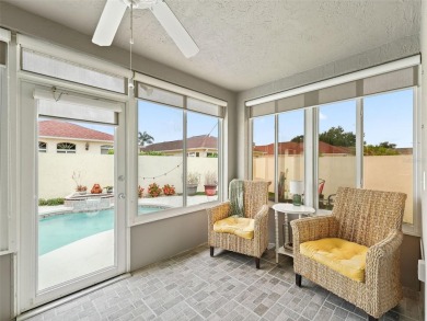MOVE RIGHT INTO THIS COURTYARD VILLA POOL HOME in the Villas of on El Diablo Executive Golf Course in Florida - for sale on GolfHomes.com, golf home, golf lot