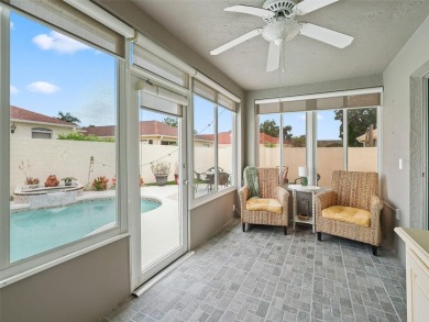 MOVE RIGHT INTO THIS COURTYARD VILLA POOL HOME in the Villas of on El Diablo Executive Golf Course in Florida - for sale on GolfHomes.com, golf home, golf lot