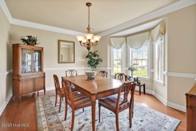 This home has it all! Curb appeal, low maintenance, attention to on Cape Fear National At Brunswick Forest in North Carolina - for sale on GolfHomes.com, golf home, golf lot