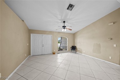 Move-In Ready Cape Coral Home with a New AC, New Appliances, and on El Rio Golf Course and Club in Florida - for sale on GolfHomes.com, golf home, golf lot