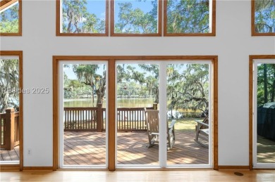 Breathtaking lake front views await you from nearly every room on The Golf Club at Pleasant Point Plantation in South Carolina - for sale on GolfHomes.com, golf home, golf lot