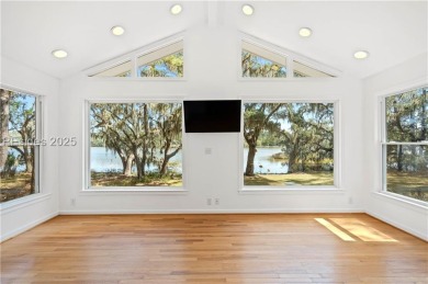 Breathtaking lake front views await you from nearly every room on The Golf Club at Pleasant Point Plantation in South Carolina - for sale on GolfHomes.com, golf home, golf lot