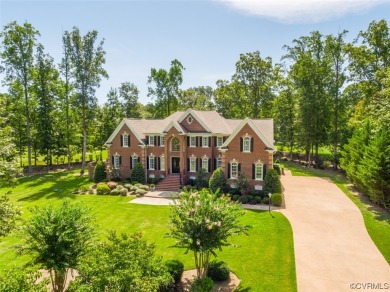 Custom-built house located on a private lane, with views of the on Richmond Country Club in Virginia - for sale on GolfHomes.com, golf home, golf lot