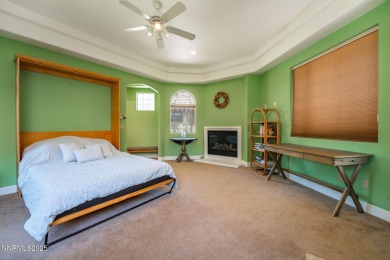Beautiful single level home located adjacent to the second hole on Genoa Lakes Golf Club - Lakes Course in Nevada - for sale on GolfHomes.com, golf home, golf lot