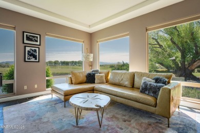 Beautiful single level home located adjacent to the second hole on Genoa Lakes Golf Club - Lakes Course in Nevada - for sale on GolfHomes.com, golf home, golf lot
