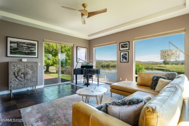 Beautiful single level home located adjacent to the second hole on Genoa Lakes Golf Club - Lakes Course in Nevada - for sale on GolfHomes.com, golf home, golf lot
