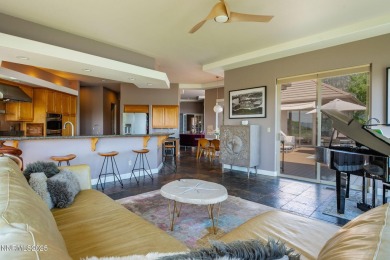 Beautiful single level home located adjacent to the second hole on Genoa Lakes Golf Club - Lakes Course in Nevada - for sale on GolfHomes.com, golf home, golf lot