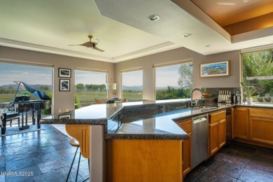 Beautiful single level home located adjacent to the second hole on Genoa Lakes Golf Club - Lakes Course in Nevada - for sale on GolfHomes.com, golf home, golf lot