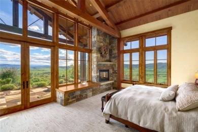 This spectacular home in Alpine Mountain Ranch began with on Catamount Ranch and Club in Colorado - for sale on GolfHomes.com, golf home, golf lot